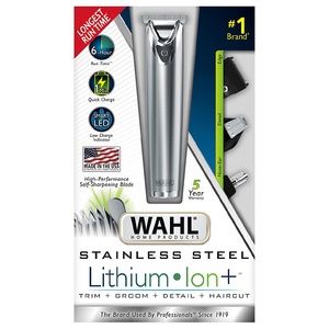 Wahl stainless steel lithium ion trimmers